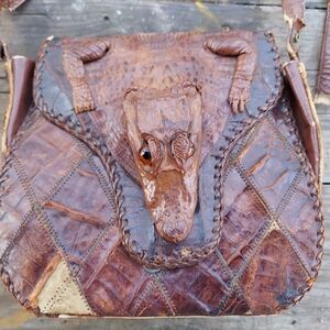 Vintage Alligator Purse AS IS, PLEASE READ!